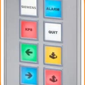 SIPLUS HMI KP8F PN 6AG1688-3AF37-2AX0 - 8 LED Switch Panel