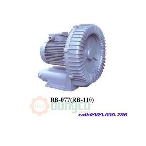 Máy thổi khí RB-077 Công suất 5.5kW lưu lượng 9m3/min điện áp 3Ø 380VAC