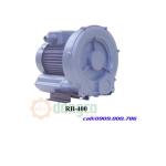 Máy thổi khí RB-400 Công suất 0.37kW lưu lượng 1.3m3/min điện áp 3Ø 380VAC