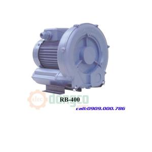 Máy thổi khí RB-400 Công suất 0.37kW lưu lượng 1.3m3/min điện áp 3Ø 380VAC